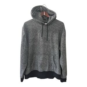Old Navy Classic Hoodie Sweatshirt Black & Gray Size XL Men